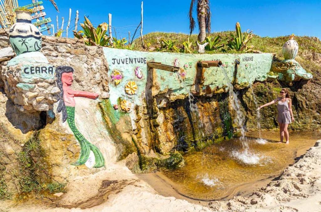 Praia Tabuba Do Morro Branco Suite 04 Pessoas Beberibe Εξωτερικό φωτογραφία